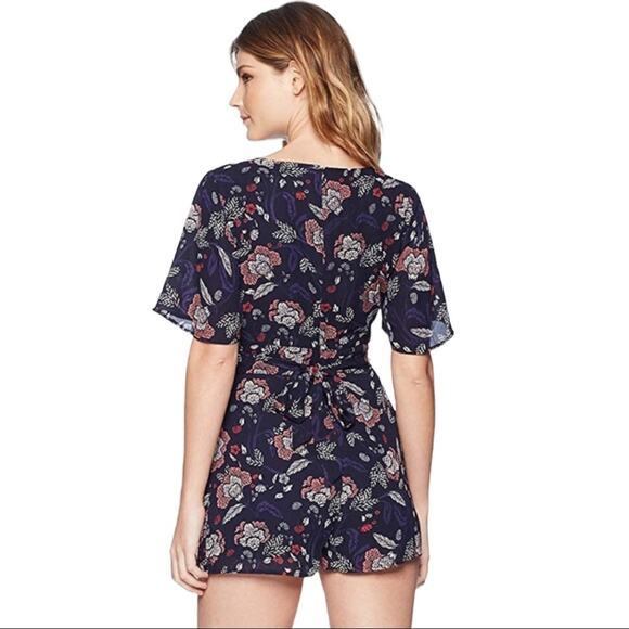 BB Dakota Adelaide Floral Romper with pockets Sz10 - Picture 2 of 12